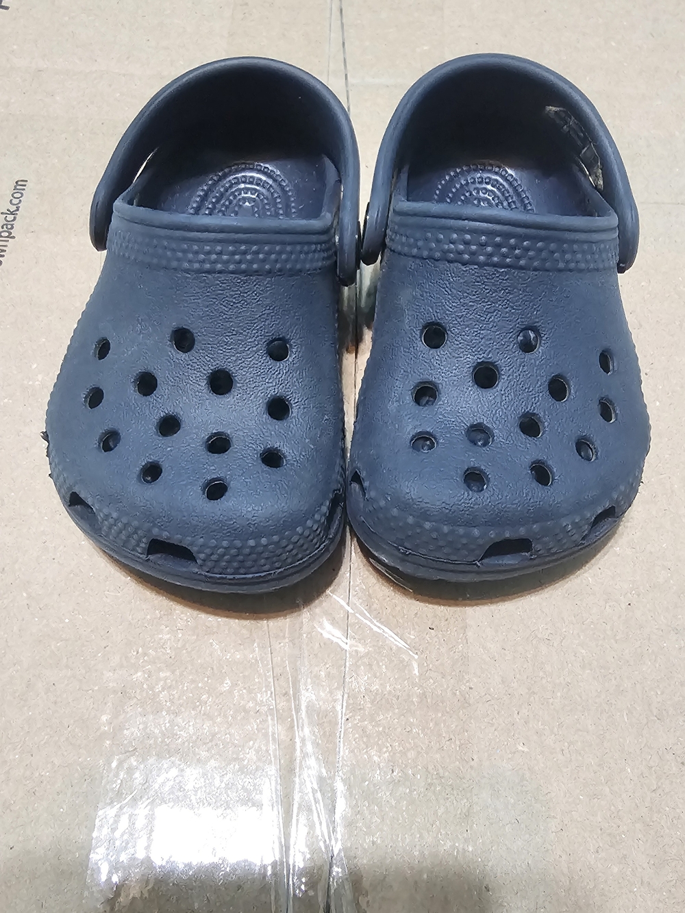 CROCS Kids Dark Blue Ventilated Clogs